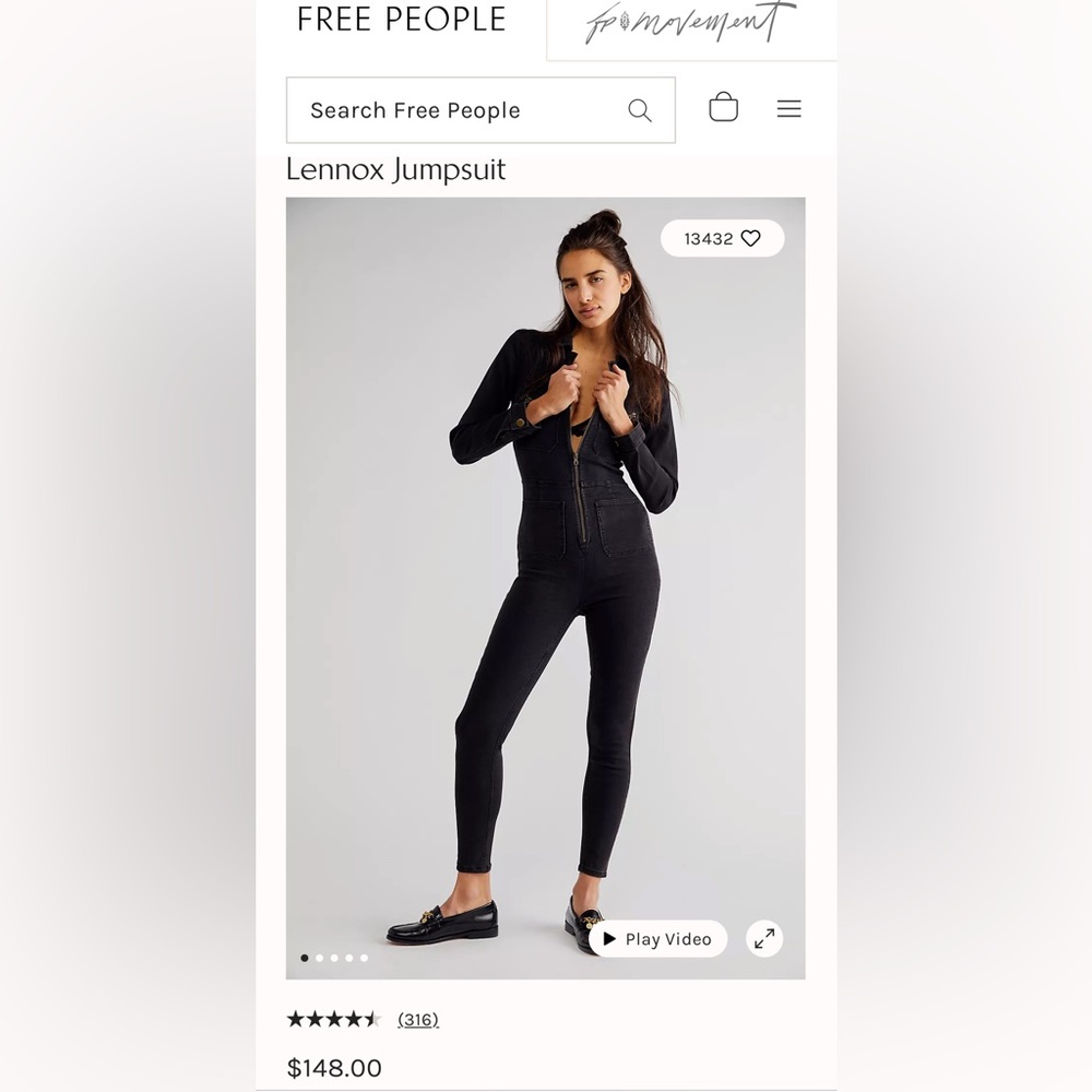 Free People Lennox jumpsuit